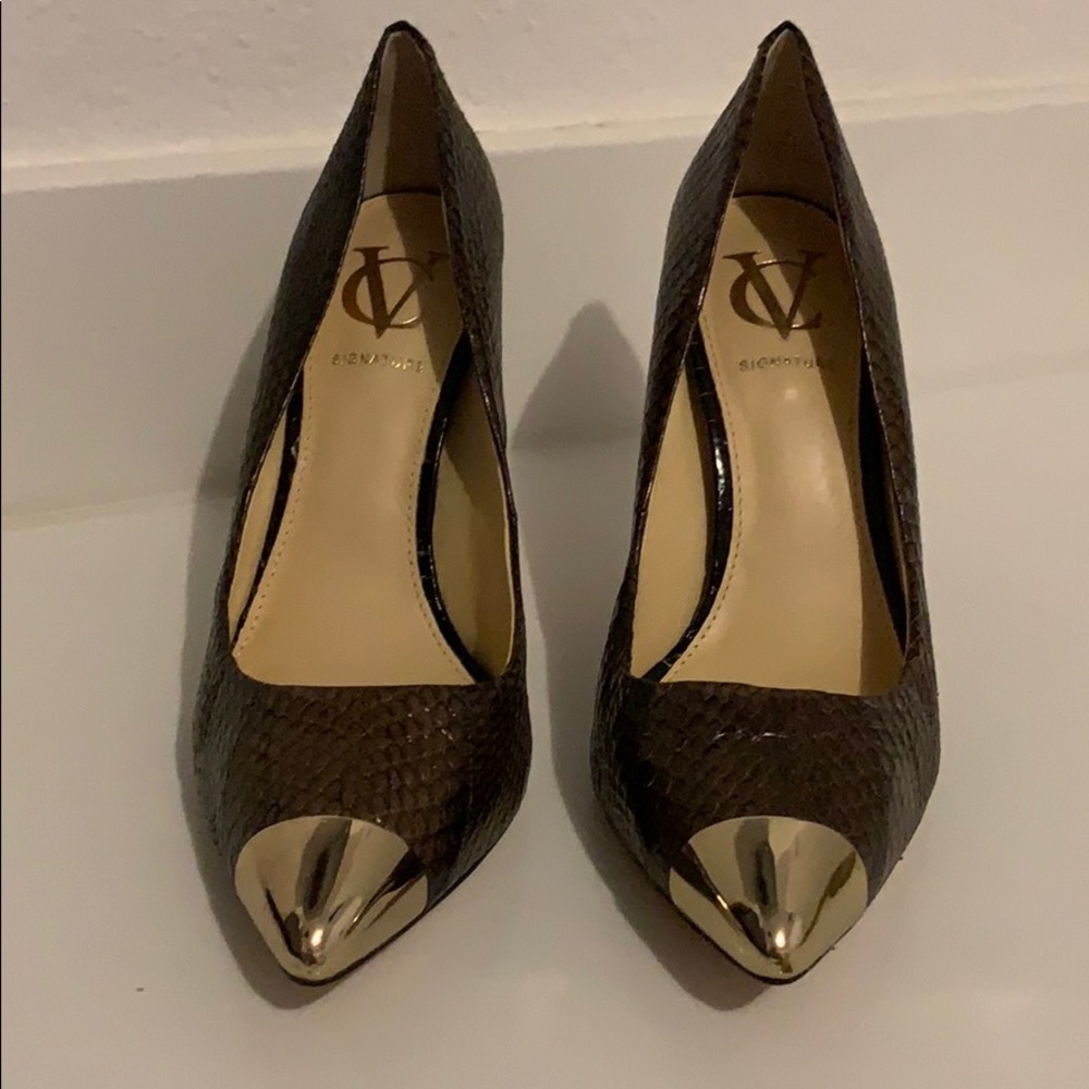 Brown heels
